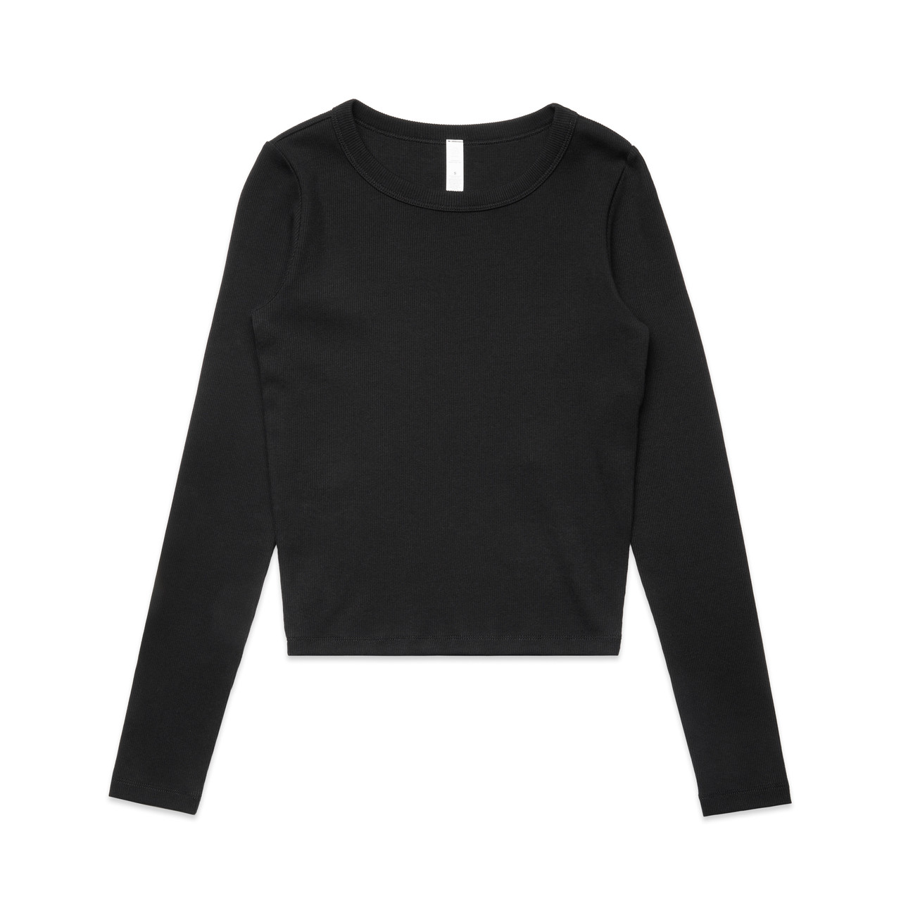 Wos Organic Rib Ls Tee
