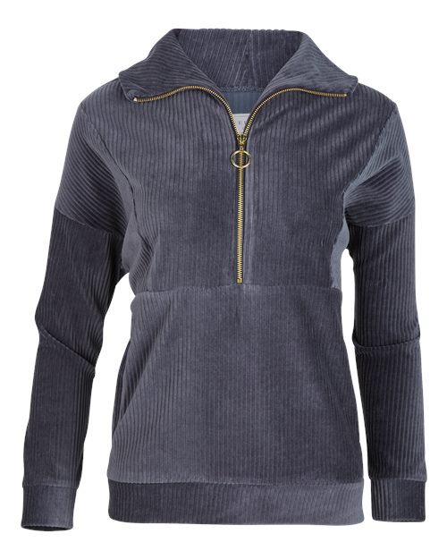 Women's Manchester Corded Quarter-Zip Pullover