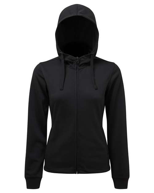 Women's Spun Dyed Full-Zip Hooded Sweatshirt