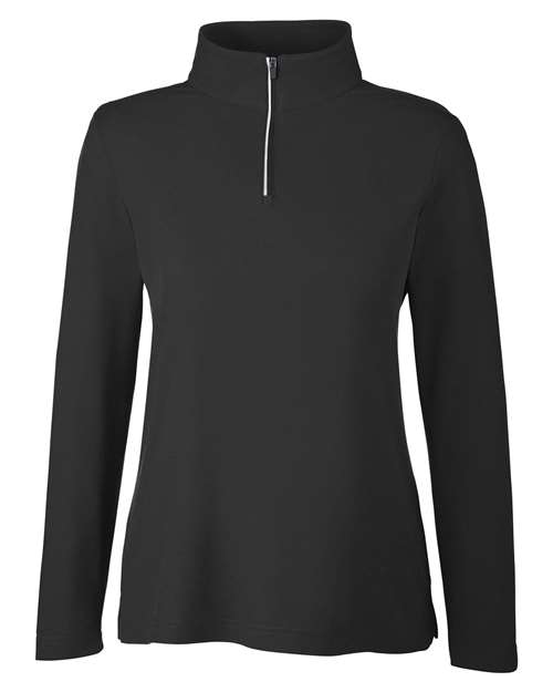 Women's Fusion ChromaSoft Pique Quarter-Zip Pullover
