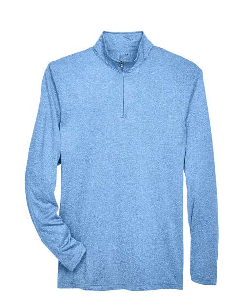 Men's Cool & Dry Heathered Performance Quarter-Zip Pullover