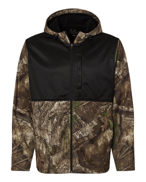 Unisex Realtree Performance Colorblocked Full-Zip Hooded Sweatshirt