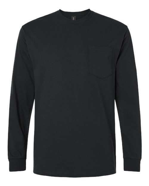 Unisex Ultra Cotton Long Sleeve Pocket T-Shirt