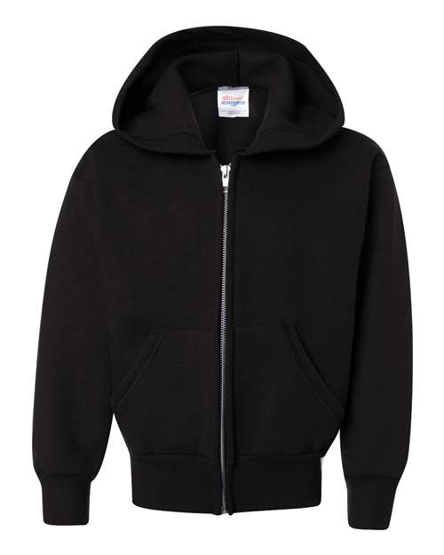 Youth EcoSmart Full-Zip Hooded Sweatshirt