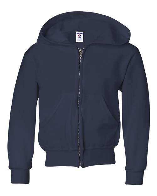 Youth NuBlend Full-Zip Hooded Sweatshirt