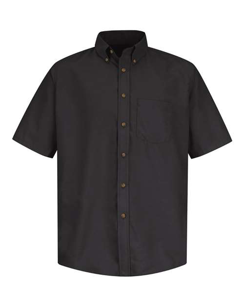 Men's Tall Poplin Short Sleeve Dress Shirt