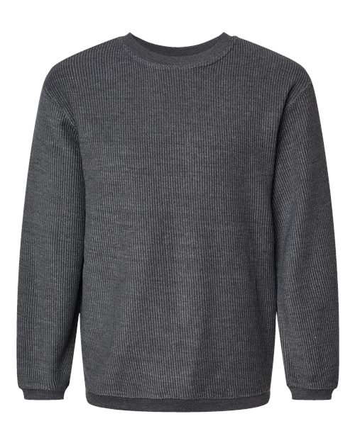 Unisex Corded Crewneck Sweatshirt