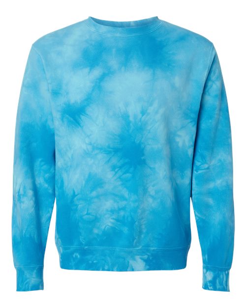 Unisex Midweight Tie-Dyed Crewneck Sweatshirt