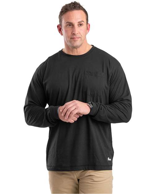 Men's Performance Long Sleeve Pocket T-Shirt