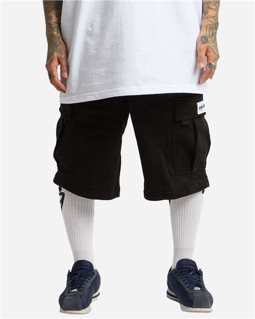 Unisex Fleece Cargo Shorts