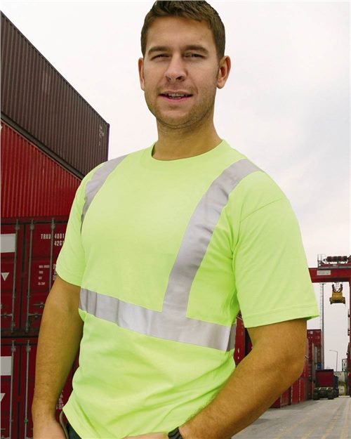 Unisex USA-Made 50/50 High Visibility T-Shirt