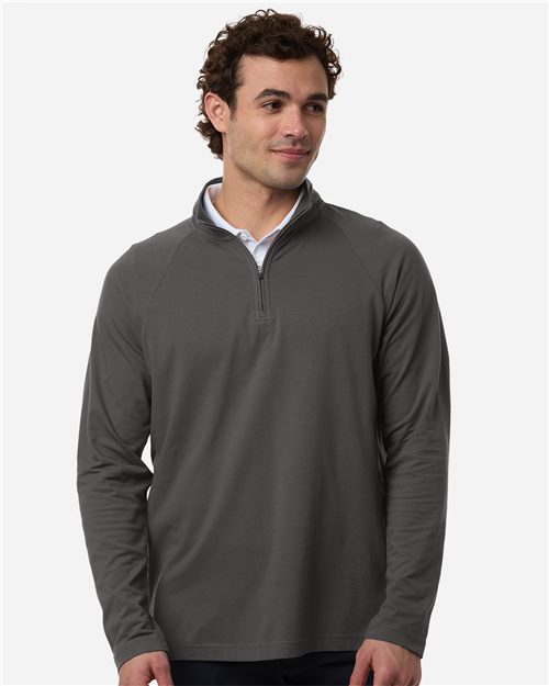 Men's Seaton Pebble Textured Quarter-Zip Pullover