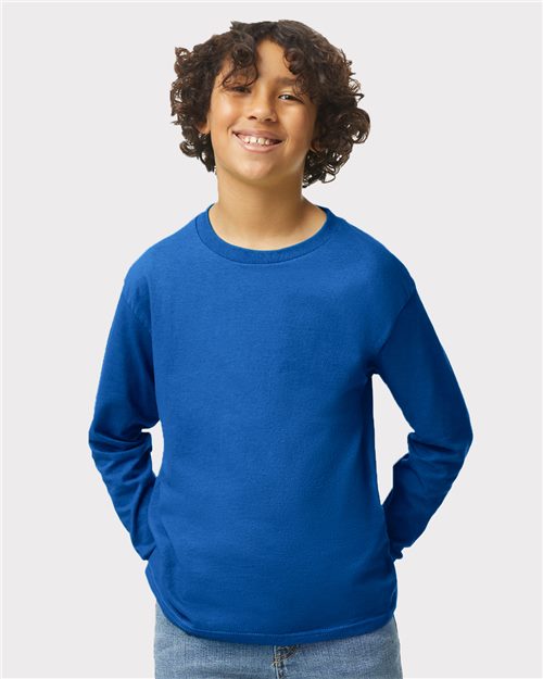 Youth Heavy Cotton Long Sleeve T-Shirt