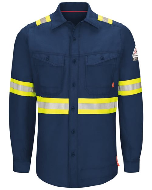 Men's iQ Series Endurance Enhanced-Vis Work Shirt