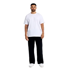 The Reserve Collection 7007 Adult Premium 9 OZ. Sweatpants Black front view for custom printing