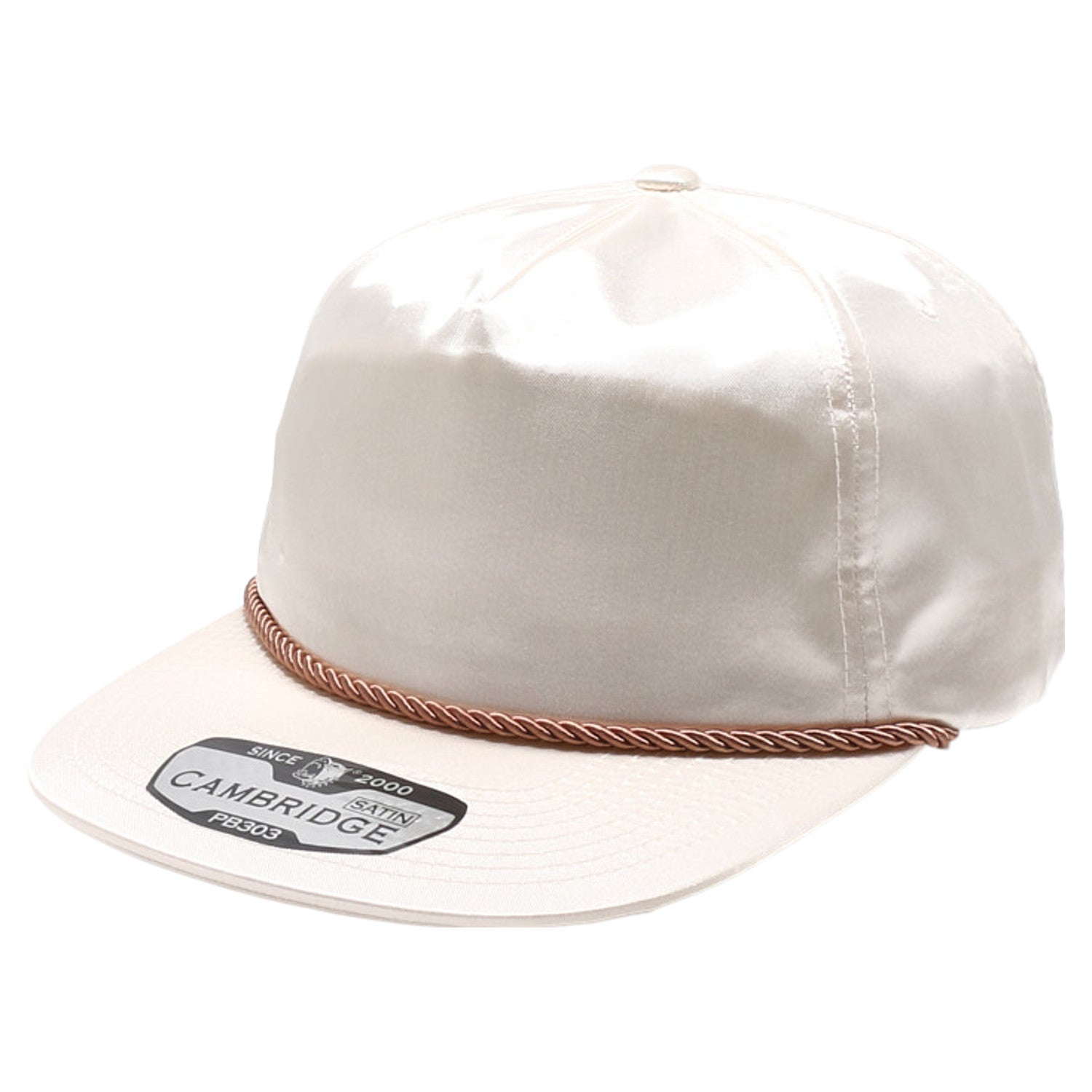 5 Panel Satin Unstructured Rope