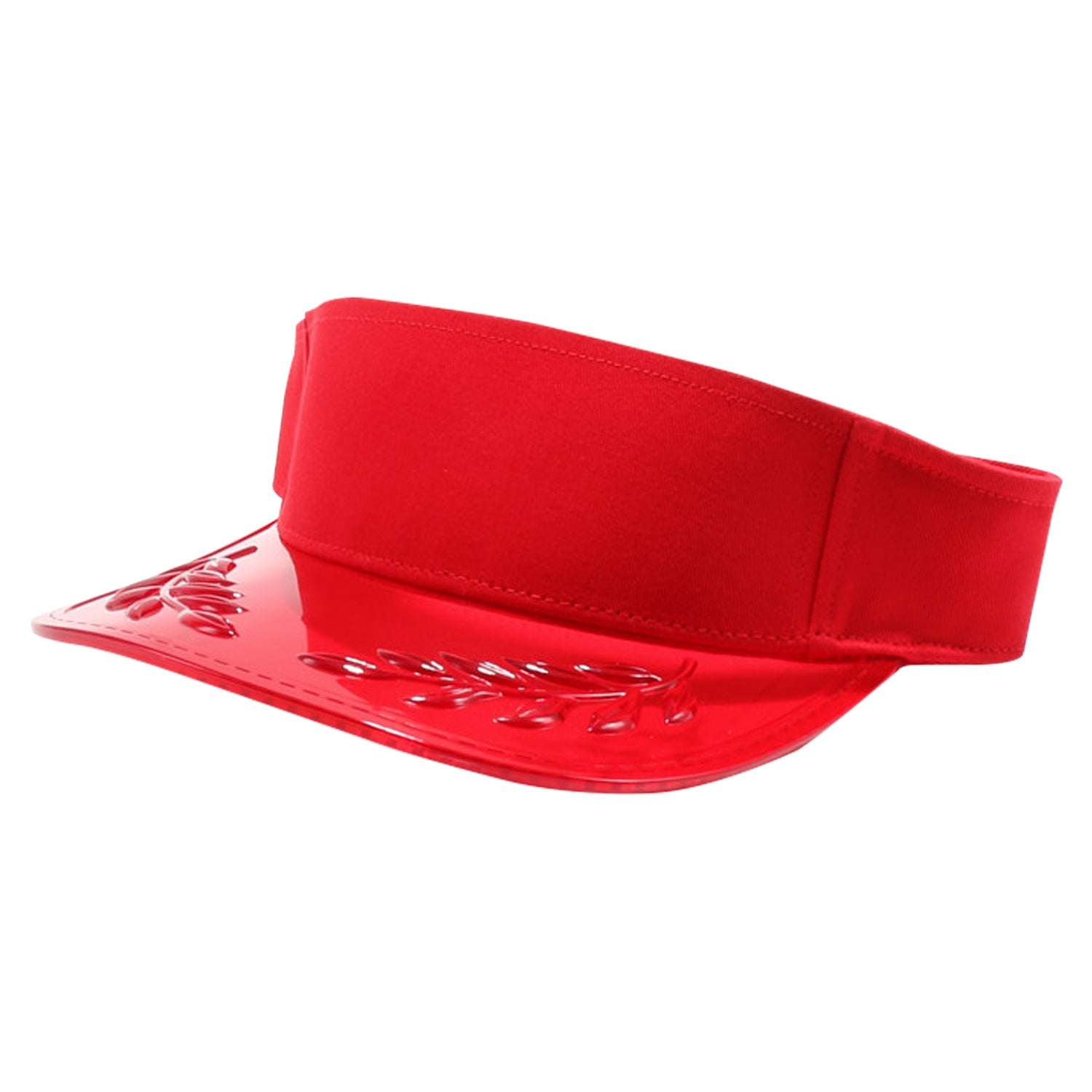 Transparent Bay Leaf Sun Visor
