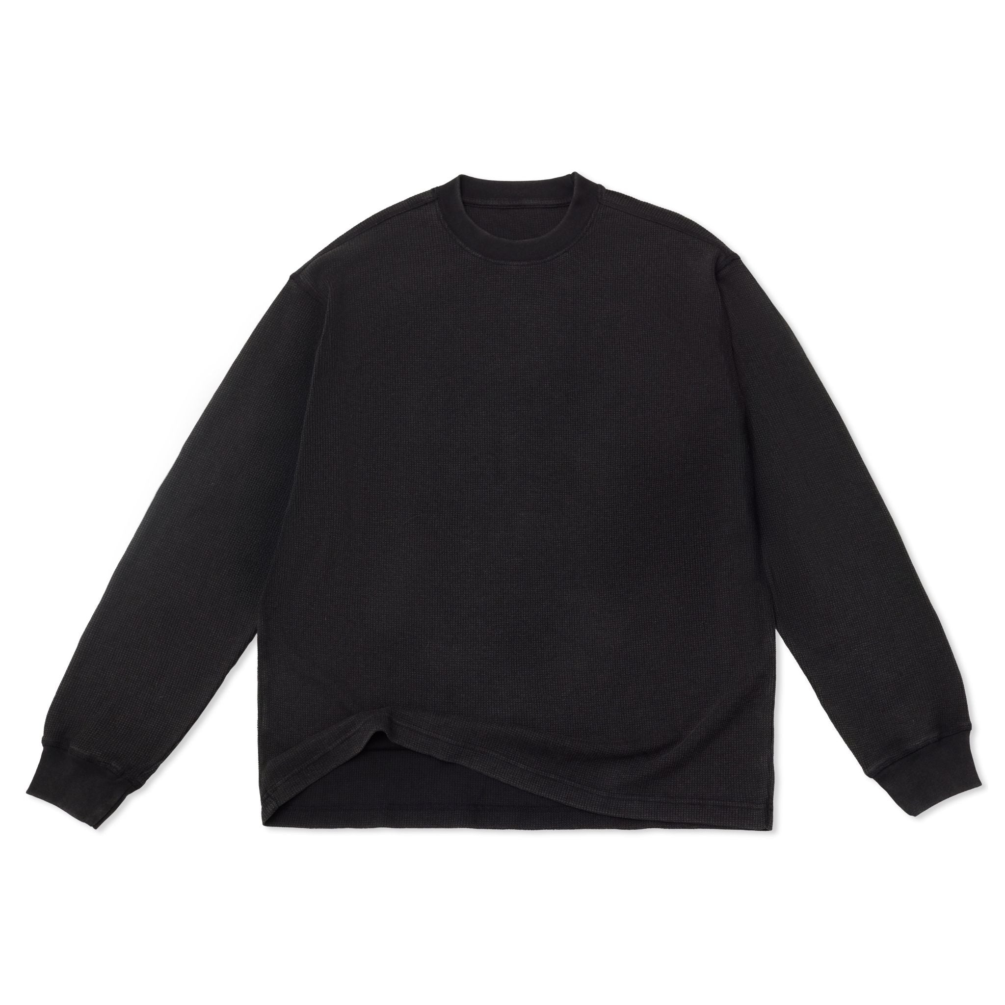 WAFFLE L/S TEE 7.0 OZ